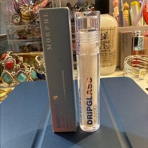 Morphe Drip Glass Glazed Lip Gloss - Shimmering Silver